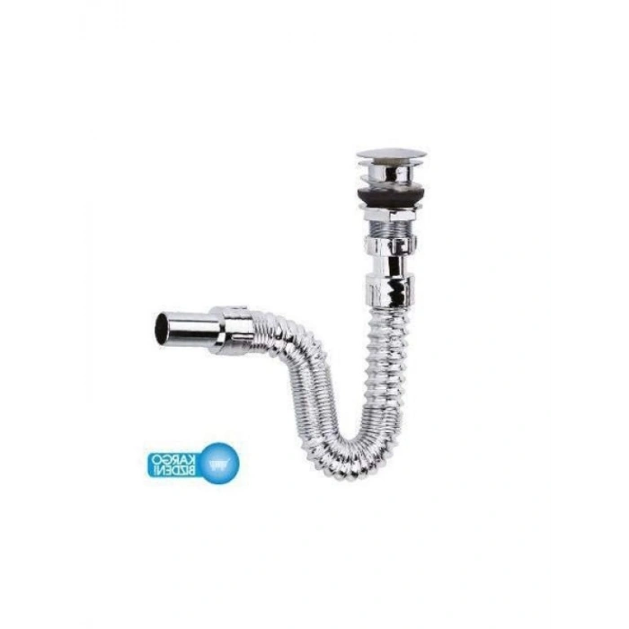 Körüklü Sifon - Plastik Lavabo Sifonu