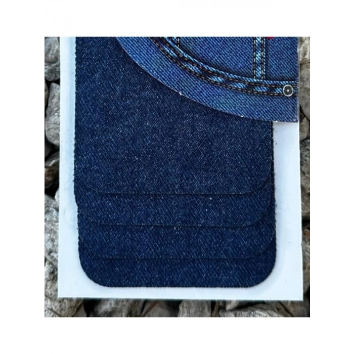 Kot Arma Patch Seti, 4lü Paket ile Denim Onarım Ürünü