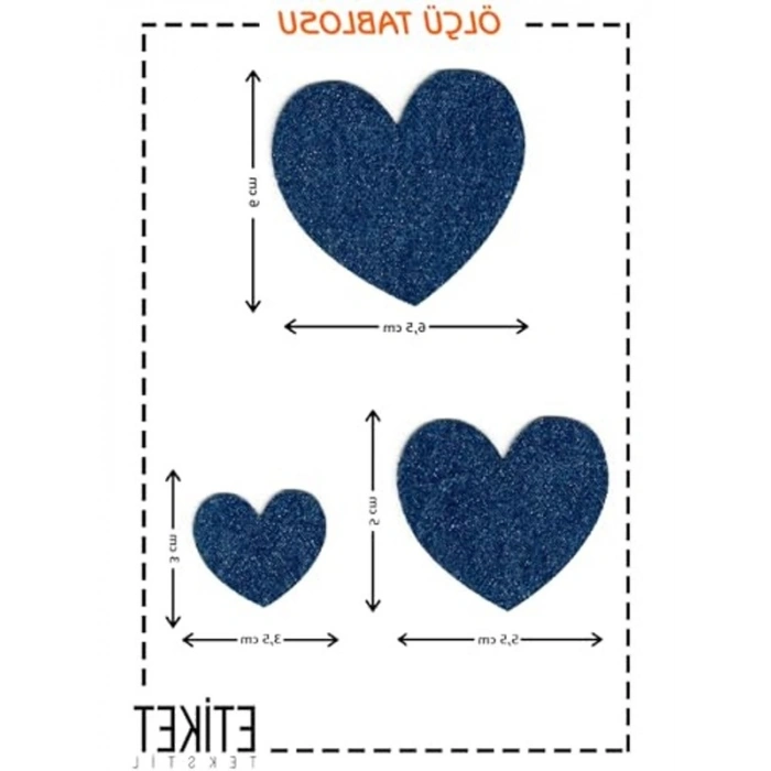 Kot Yaması, Ütü ile Yapışan Denim Onarım Ürünü