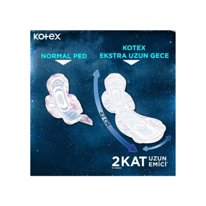 Kotex Ekstra Uzun Gece 9lu Ped