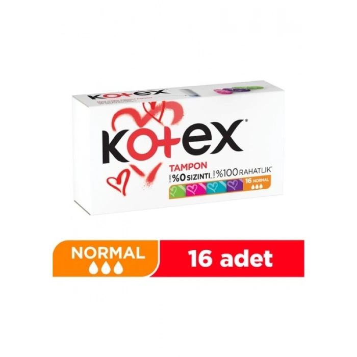Kotex Tampon Normal 16lı