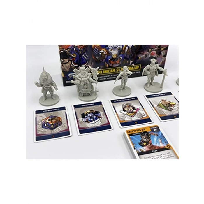 Kötü Karakter Figürleri ile Taktiksel Oyun Seti