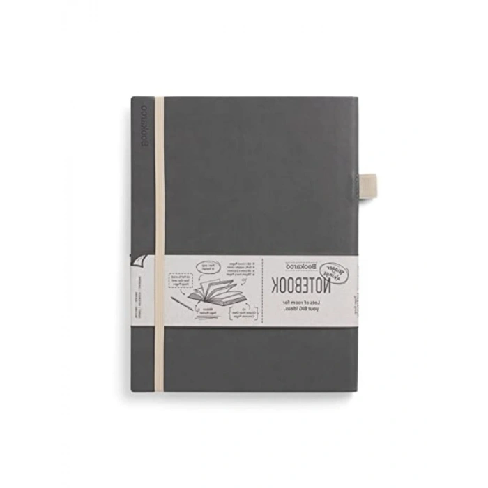 Koyu Gri Günlük Defter