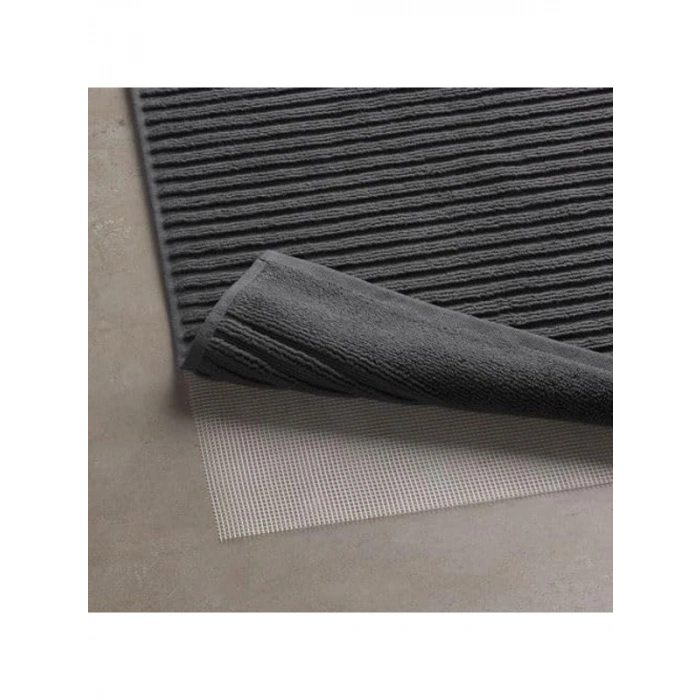 Koyu Gri Renk 50x80 cm Yapılandırılmış Pamuk Havlu