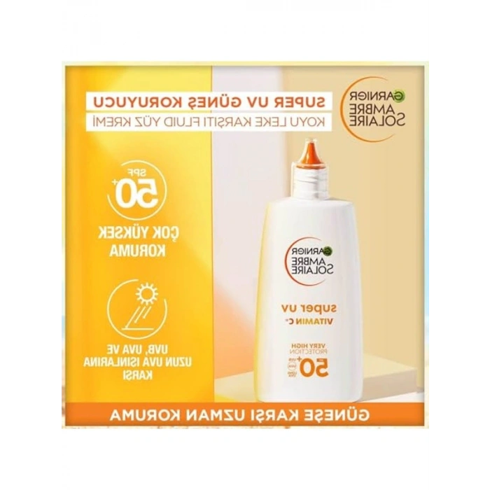 Koyu Leke Karşıtı Yüz Güneş Kremi, SPF50+, 40 ml