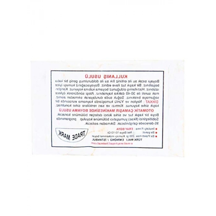 Koyu Mavi Kumaş Boyası 10 Gr Paket