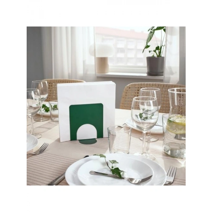 Koyu Yeşil Peçetelik 13x12 cm