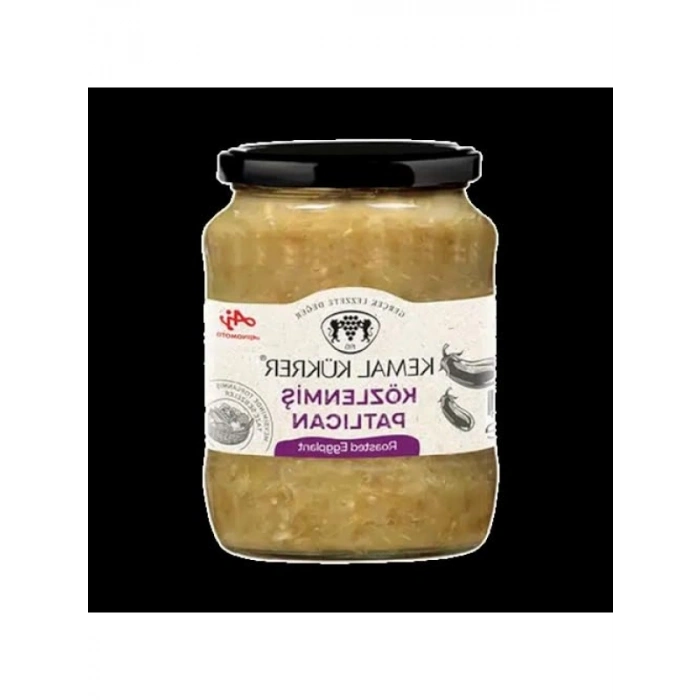 Közlenmiş Patlıcan Cam Kavanoz - 720 cc