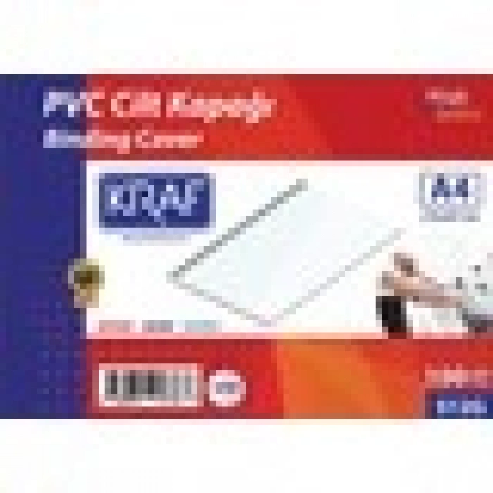 Kraf Cilt Kapağı A4 160 Mic. 100LÜ Şeffaf 512 gr