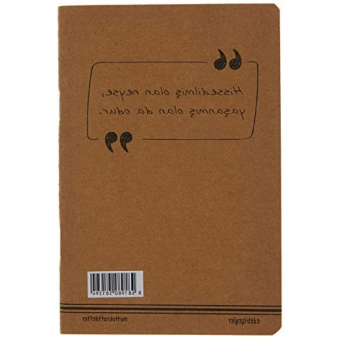 Kraft Defter - Fernando Pessoa Tasarımı