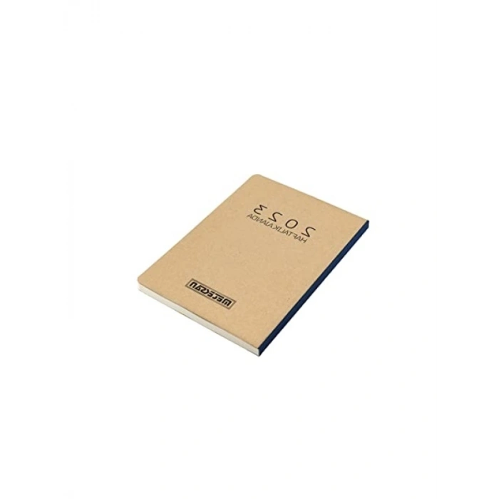 Kraft Karton Kapaklı 2023 Haftalık Ajanda