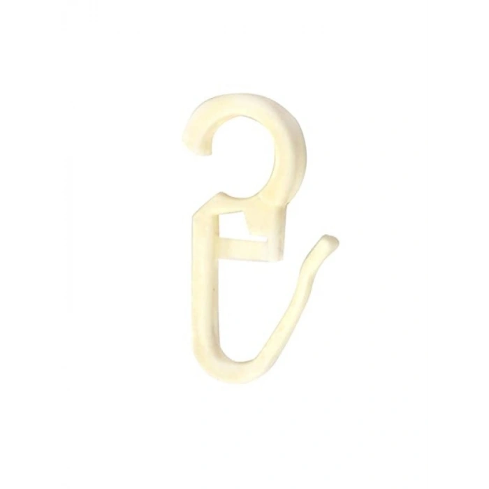 Krem Rengi Rustik Perde Klipsi - 50 Adet