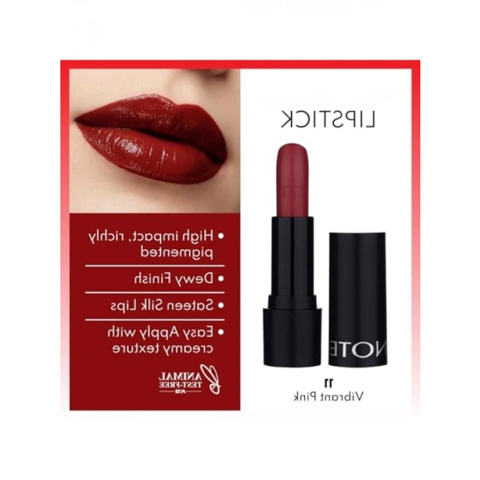 Kremsi Dokulu Yarı Parlak Ruj - 11 Vibrant Pink