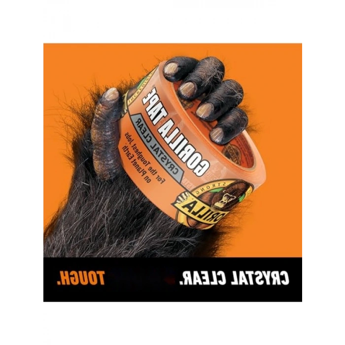 Kristal Netliğinde Şeffaf Onarım Koli Bandı, 4,8 cm x 18 yd