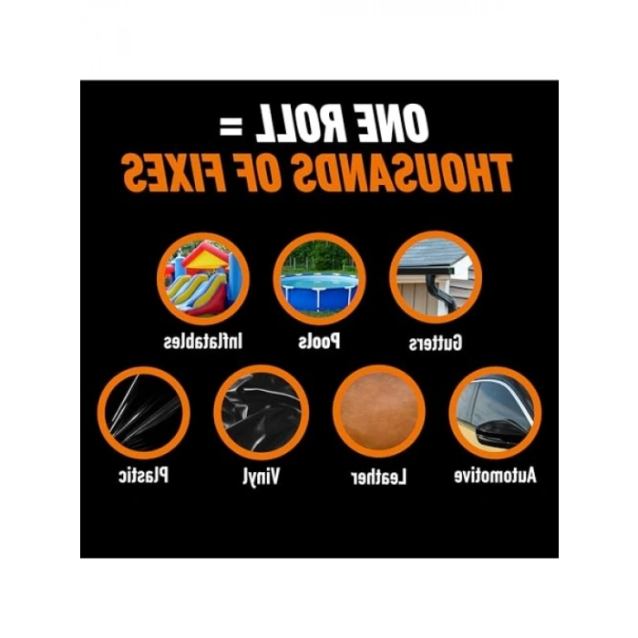 Kristal Netliğinde Şeffaf Onarım Koli Bandı, 4,8 cm x 18 yd