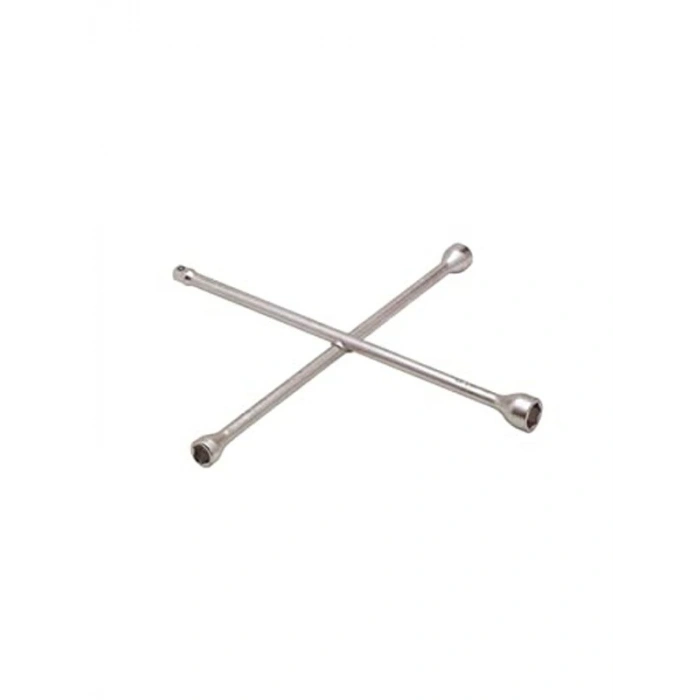Krom 1/2 Adaptörlü Istavroz Bijon Anahtar - 17 x 19/22