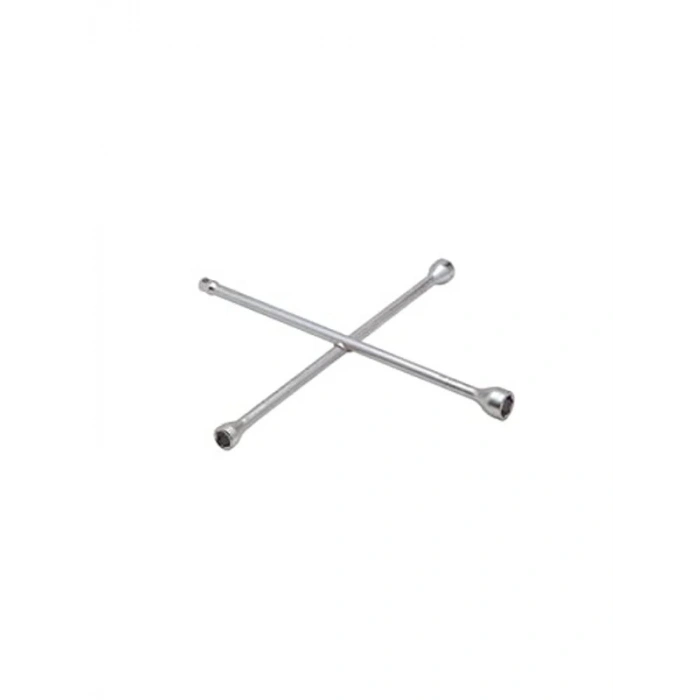 Krom 1/2 Adaptörlü Istavroz Bijon Anahtar - 17 x 19/22
