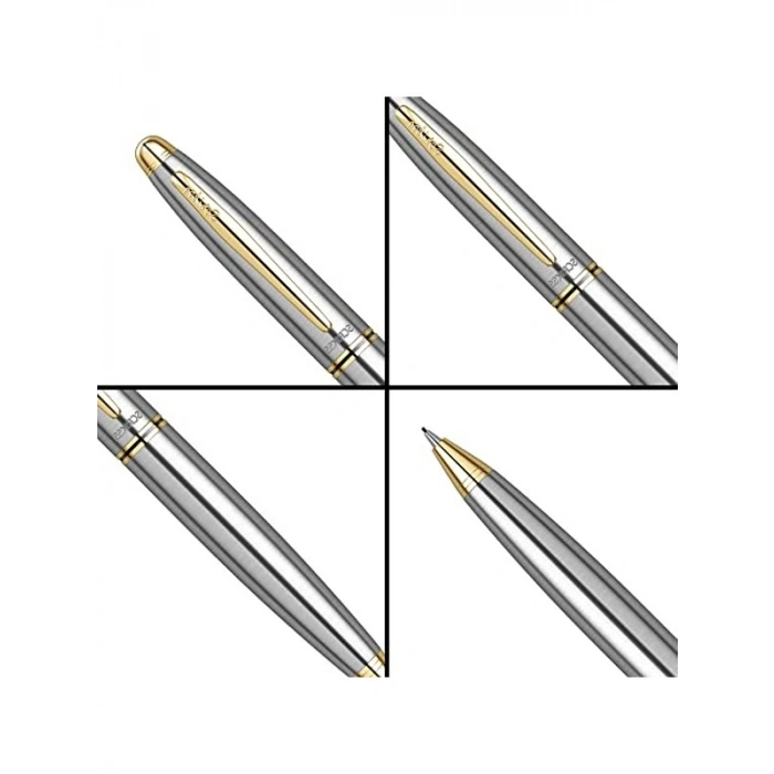 Krom Altın Renkli Versatil Kalem - Şık Tasarım