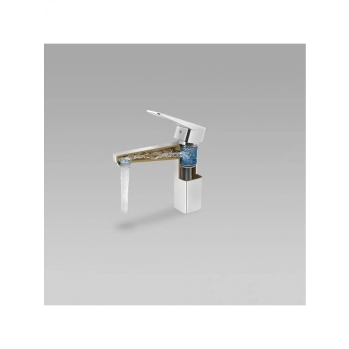 Krom Çanak Lavabo Bataryası, 180 mm Çıkış Ucu