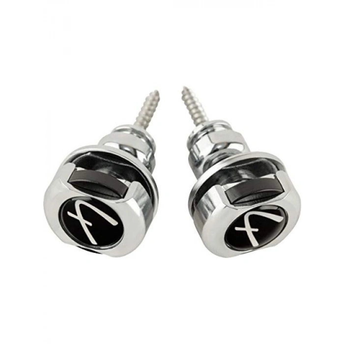 Krom Kaplama İki Çelik Straplock Seti