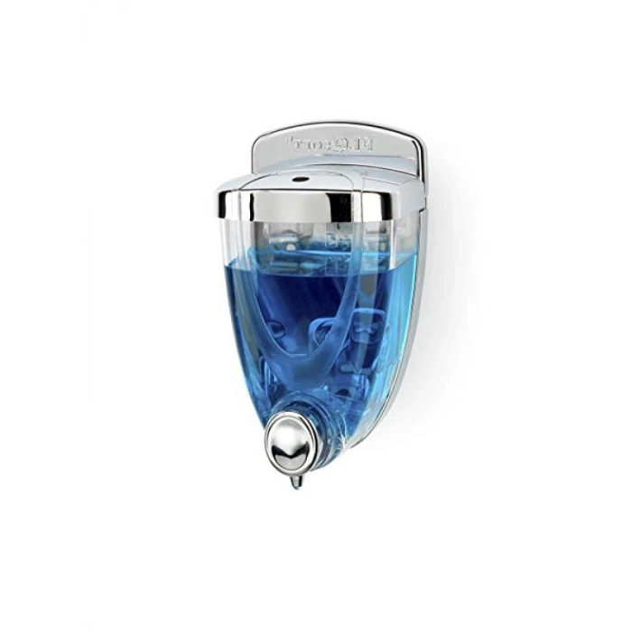 Krom Kaplama Modern Sıvı Sabunluk - 350 ml