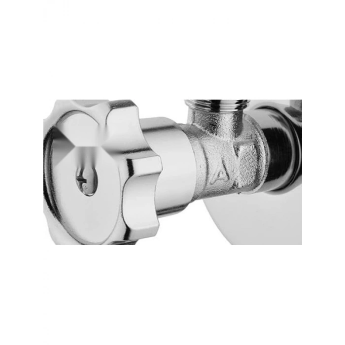 Krom Kaplamalı Duvardan Montaj Musluk