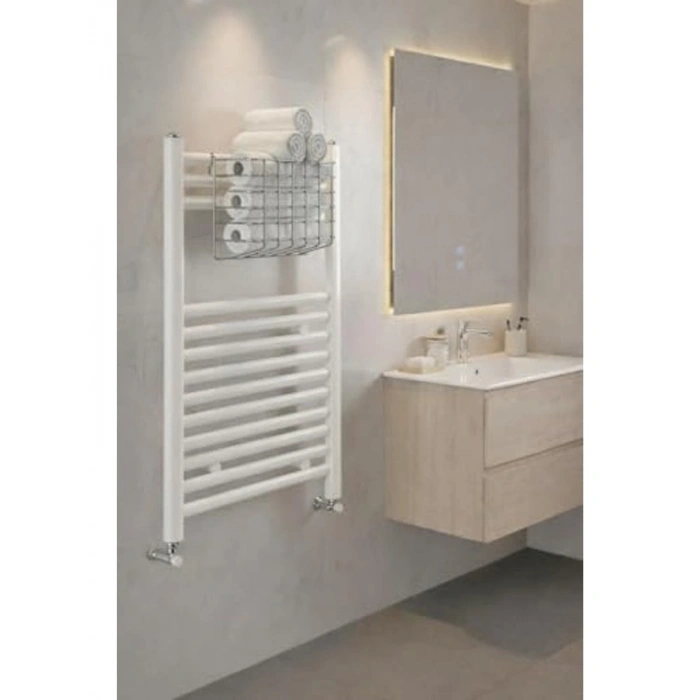 Krom Metal Banyo Rafı, Çok Amaçlı Düzenleyici Sepet