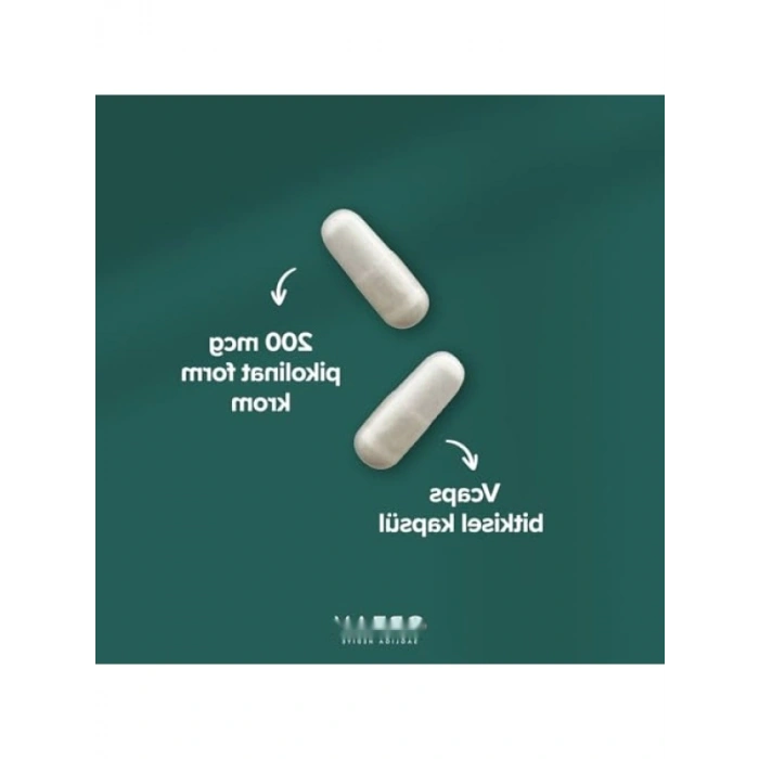 Krom Pikolinat Takviye Edici Kapsül (20 Mcg, 90 Kapsül)