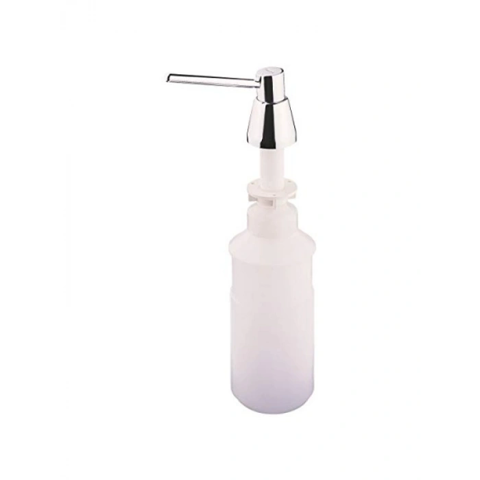 Krom Renkli Ankastre Sıvı Sabunluk, 1000 ml