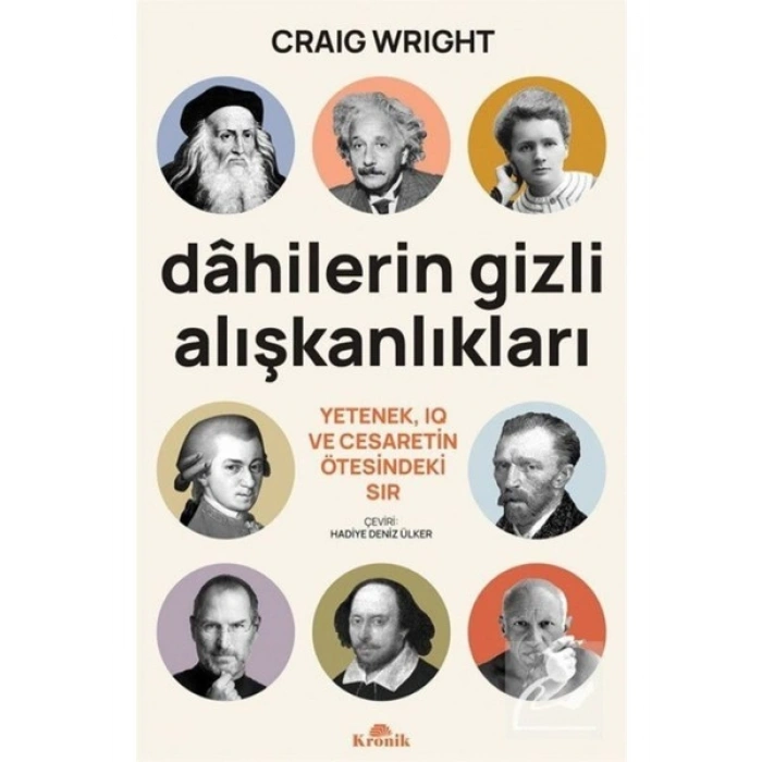 Kronik Kitap Dahilerin Gizli Alışkanlıkları - Craig Wright
