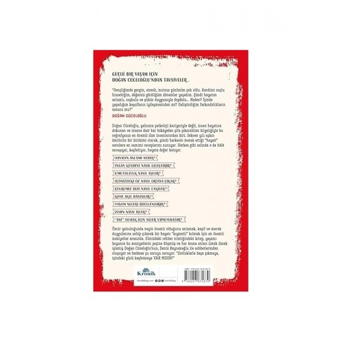 Kronik Kitap Var Mısın? - Güçlü Bir Yaşam İçin Öneriler