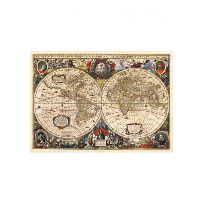 KS Games 17TH Centruy World Map 2000 Parça Puzzle