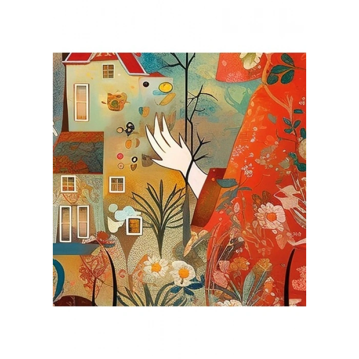 KS Games A Woman In Red Kimono 500 Parça Puzzle