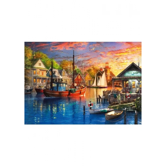 KS Games American Harbour Sunset 3000 Parça Puzzle