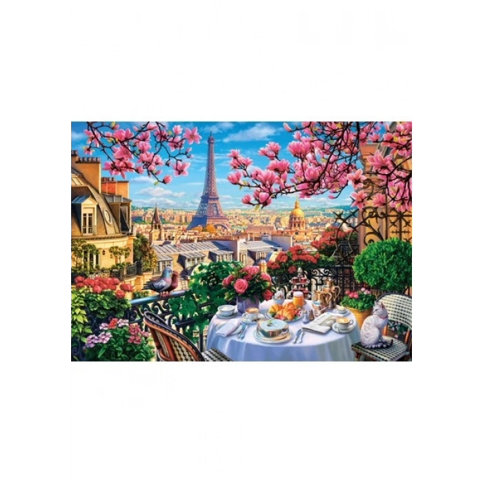 KS Games Breakfast In Paris 1000 Parça Puzzle