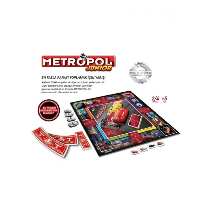 KS Games Cars Metropol Junior Kutu Oyunu