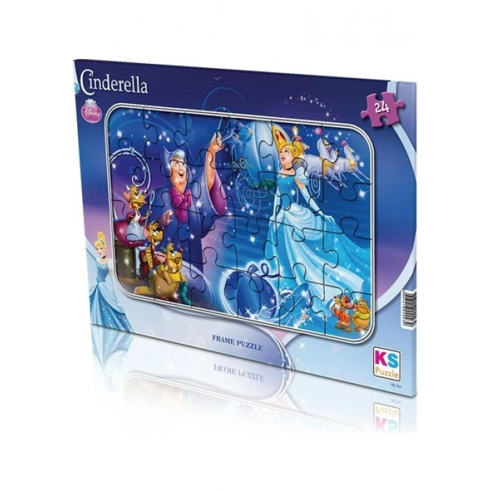 KS Games Cinderella Frame Puzzle 24Lü CRL-704