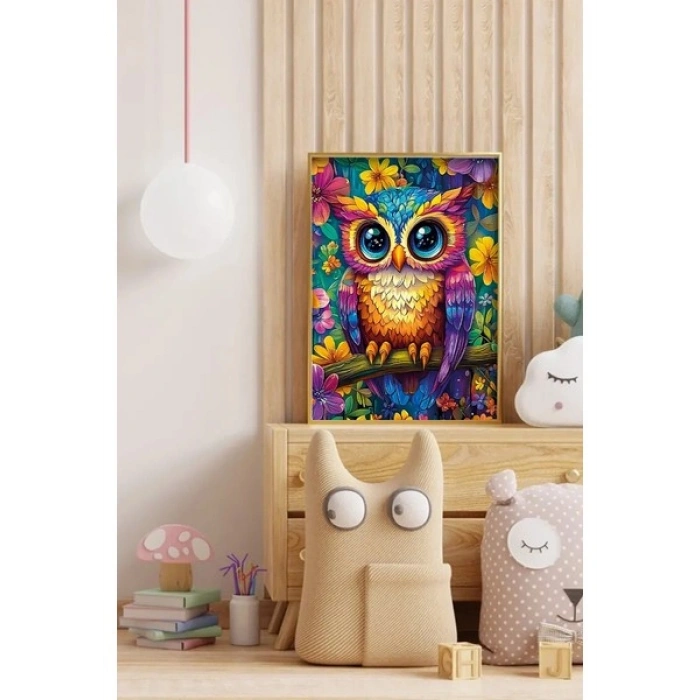 Ks Games Colored Owl 50 Parça Puzzle