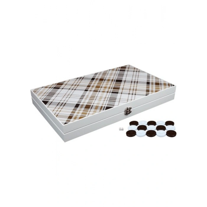 KS Games Elegance Leather Scottish Tavla