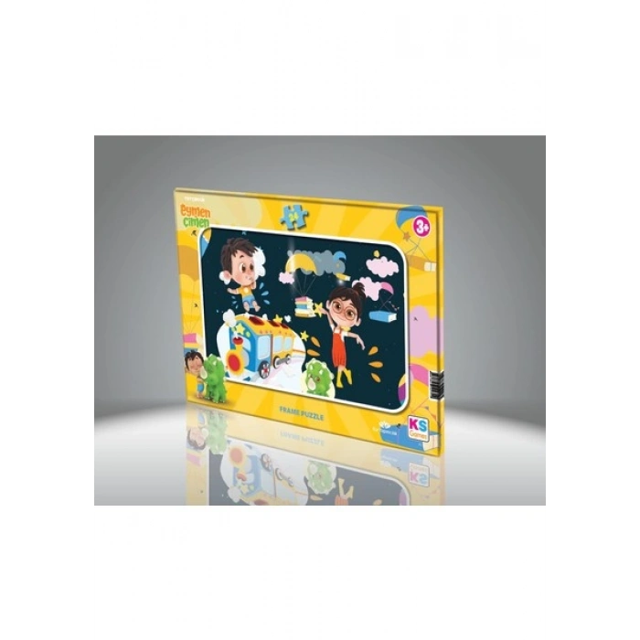 KS Games Eymen Ile Çimen 24 Parça Frame Puzzle EÇ704-1
