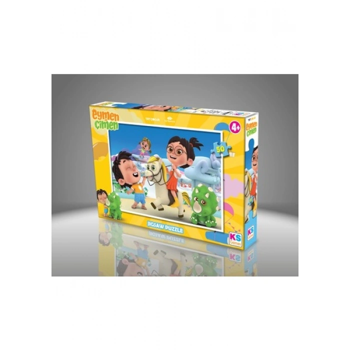 KS Games Eymen Ile Çimen 50 Parça Puzzle