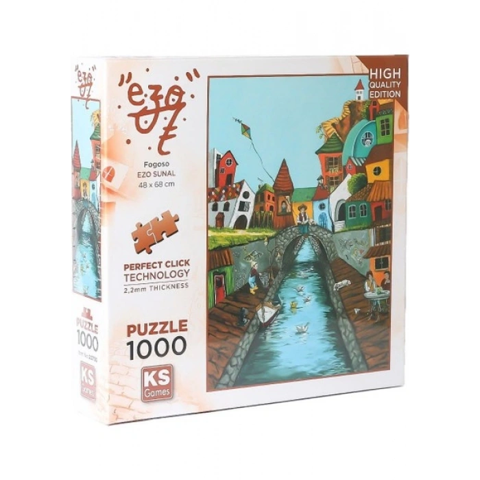 KS Games Ezo Sunal 1000 Parça Puzzle