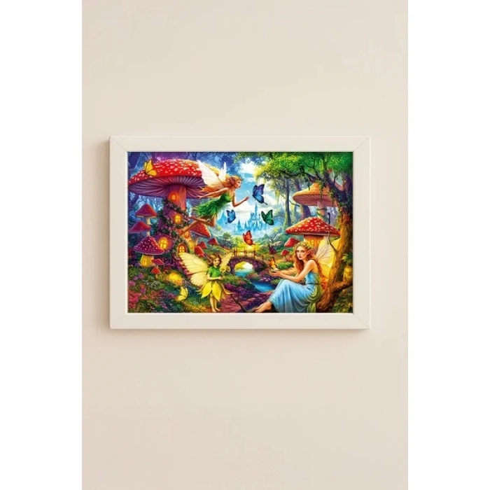 Ks Games Fairy Tale Mushrooms 100 Parça Puzzle