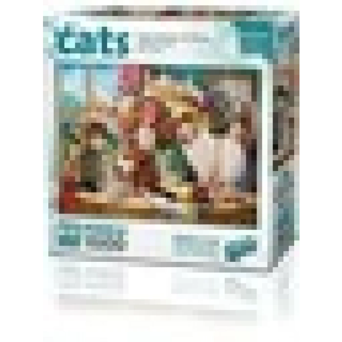 KS Games Family Cats Near The Window 1000 Parça Puzzle