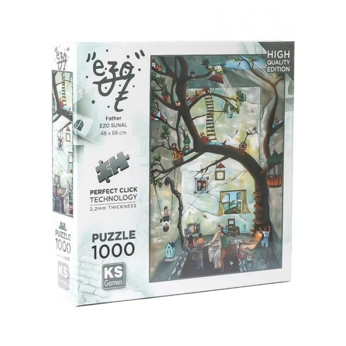 KS Games Father-Ezo Sunal 1000 Parça Puzzle