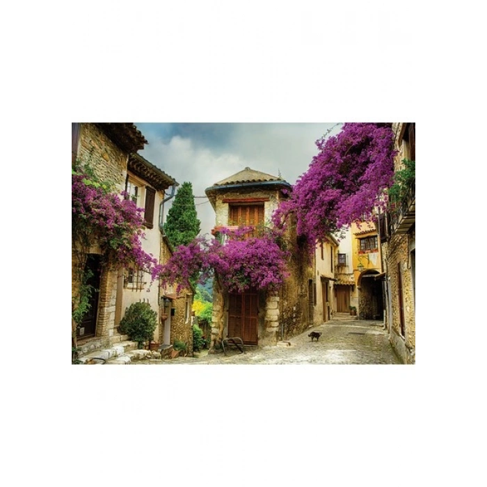 KS Games Flowered Village House 500 Parça Puzzle