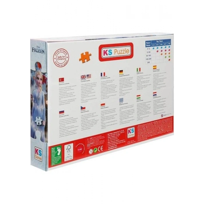 KS Games Frozen Puzzle 100 Parça