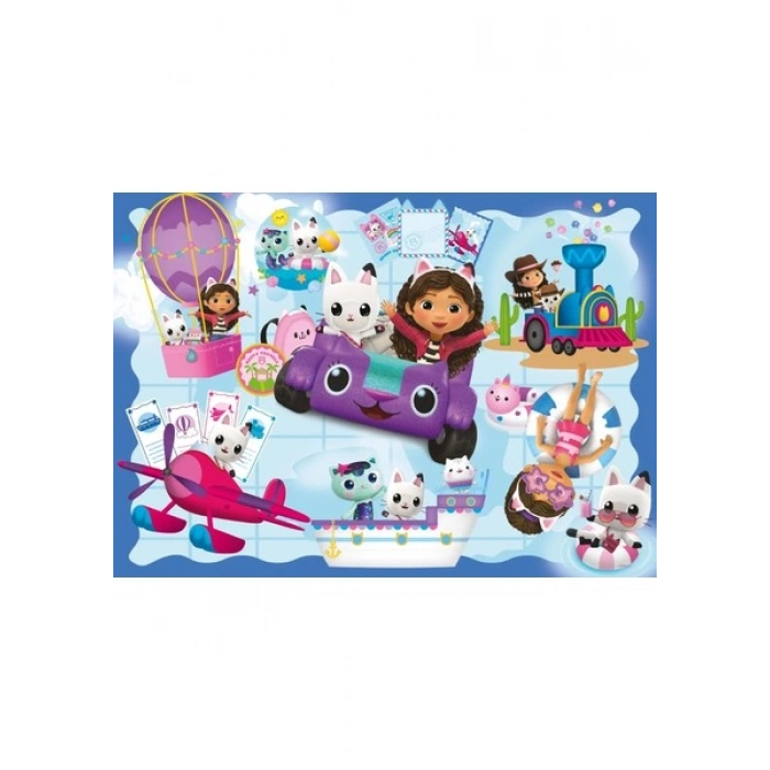 Ks Games Gabbys Dollhouse 100 Parça Puzzle
