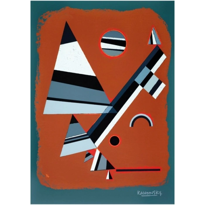 KS Games Gris 1500 Parça Puzzle Wassily Kandinsky
