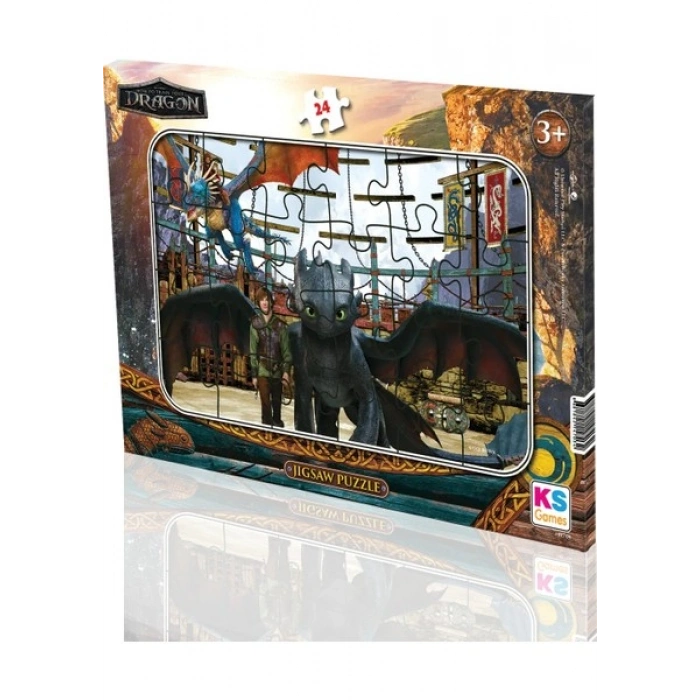 Ks Games How To Train Your Dragon Puzzle 24 Parça